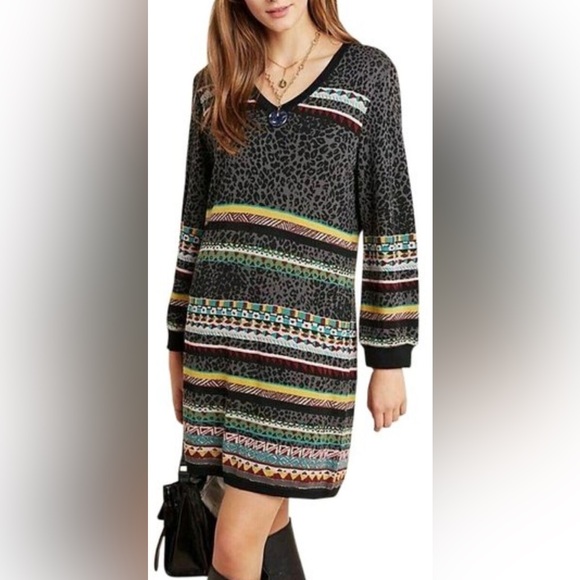 Anthropologie Dresses & Skirts - Anthropologie Sweater Dress Size XL